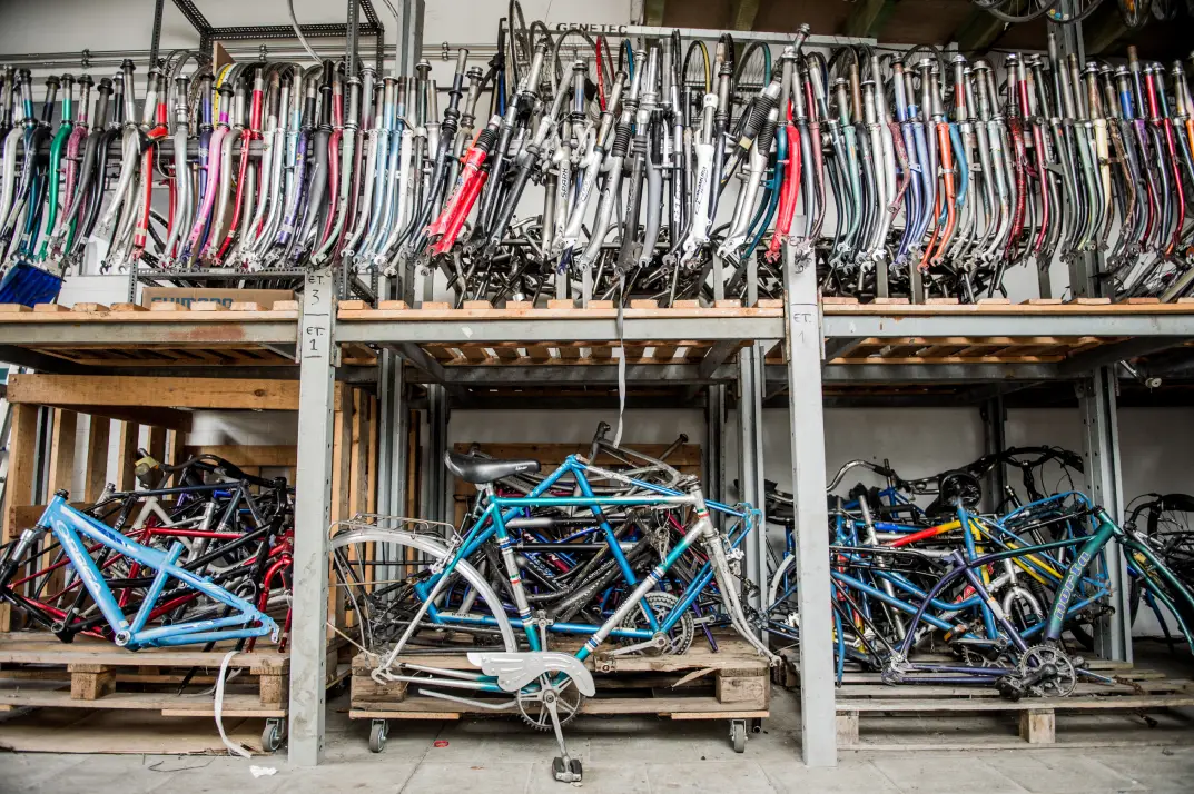 photo de l'intérieur d'un atelier CyCLO
