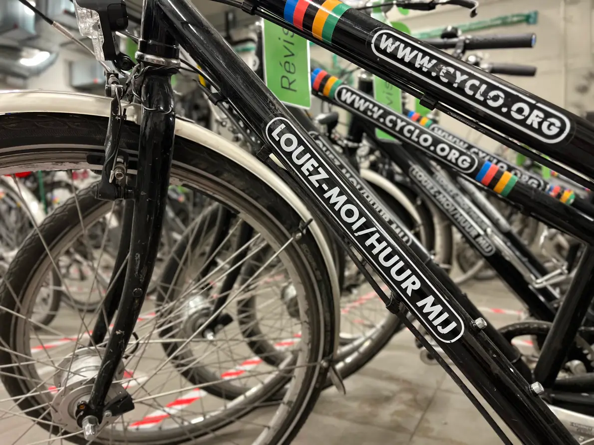 Photo d'un vélo de location